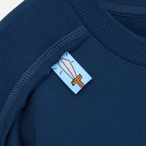 Свитшот унисекс Vozduh, темно-синий Свитшот унисекс Vozduh, темно-синий