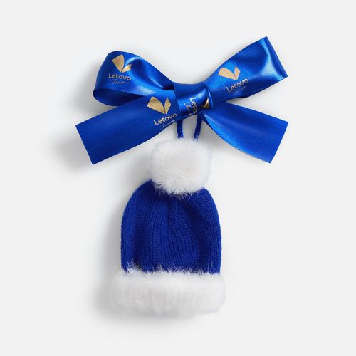 Подвеска на елку «Вьюжка», шапочка, синяя Подвеска на елку «Вьюжка», шапочка, синяя