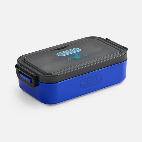 Ланчбокс Pranzo, красный с черным