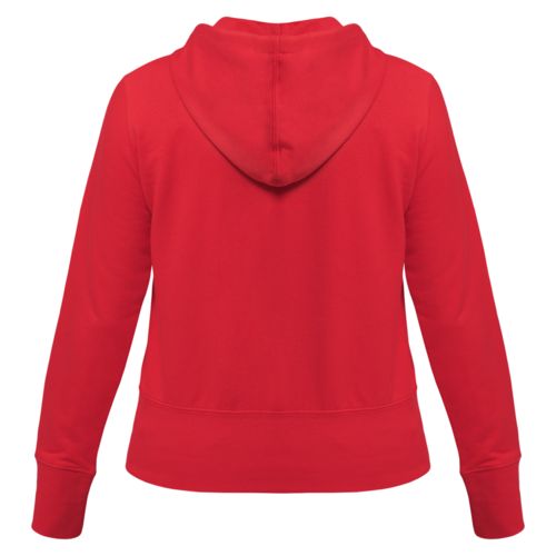 Толстовка женская Hooded Full Zip красная Толстовка женская Hooded Full Zip красная