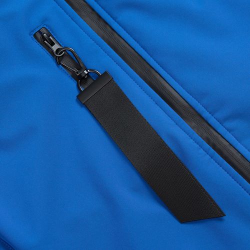 Куртка софтшелл с капюшоном мужская Falcon Men, синяя Куртка софтшелл с капюшоном мужская Falcon Men, синяя