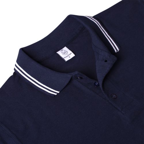 Рубашка поло Virma Stripes, темно-синяя Рубашка поло Virma Stripes, темно-синяя