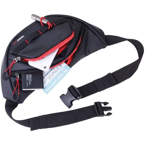 Поясная сумка Hip Bag, черная Поясная сумка Hip Bag, черная