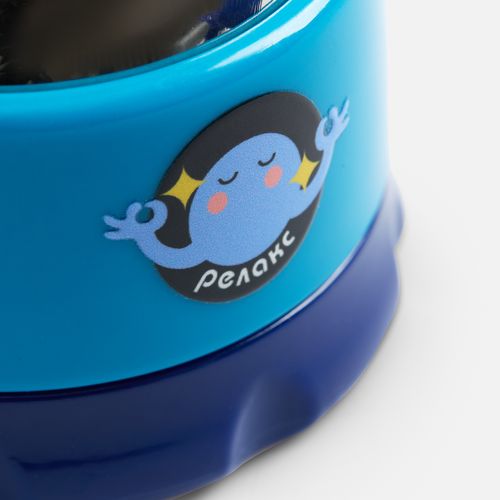 Шариковый ролик-массажер Blobus, синий с голубым