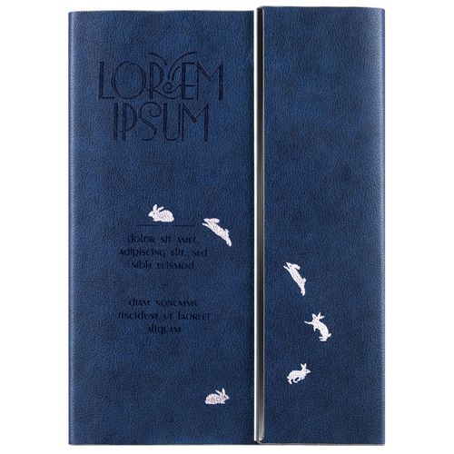 Ежедневник Petrus Flap, недатированный, синий
