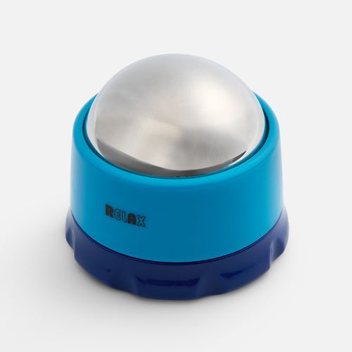 Шариковый ролик-массажер Blobus, синий с голубым