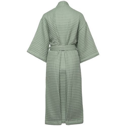 Халат вафельный женский Boho Kimono, зеленая мята Халат вафельный женский Boho Kimono, зеленая мята