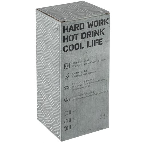 Термостакан Hard Work, вакуумный Термостакан Hard Work, вакуумный