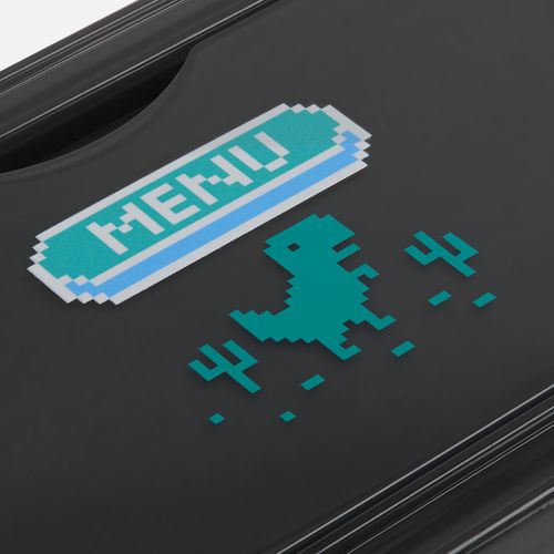 Ланчбокс Pranzo, красный с черным