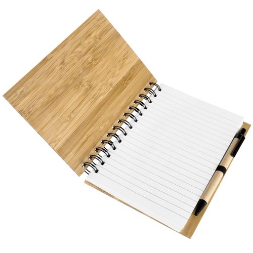 Блокнот на кольцах Bambook с шариковой ручкой Блокнот на кольцах Bambook с шариковой ручкой
