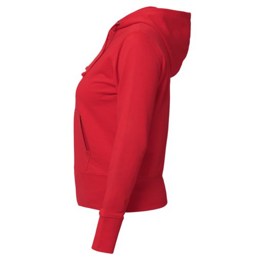 Толстовка женская Hooded Full Zip красная Толстовка женская Hooded Full Zip красная