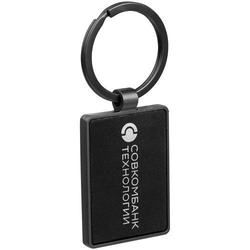 Брелок Gun Metal Rectangle, графитовый