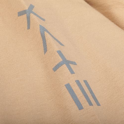 Футболка оверсайз унисекс Vozduh, бежевая