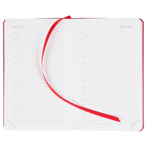 Ежедневник Basis Mini, недатированный, красный Ежедневник Basis Mini, недатированный, красный