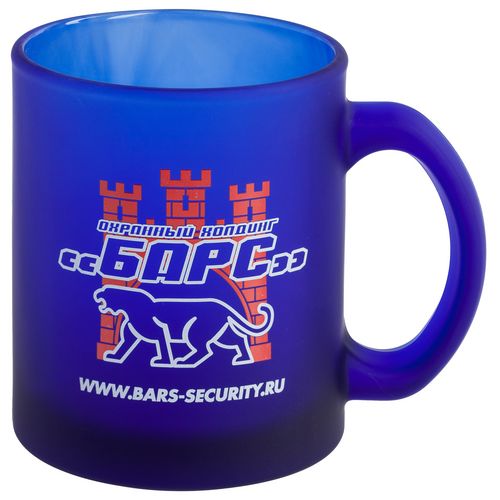 Кружка Foggy матовая, синяя