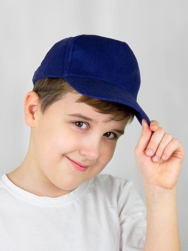 Бейсболка детская Unit Kids, синяя Бейсболка детская Unit Kids, синяя