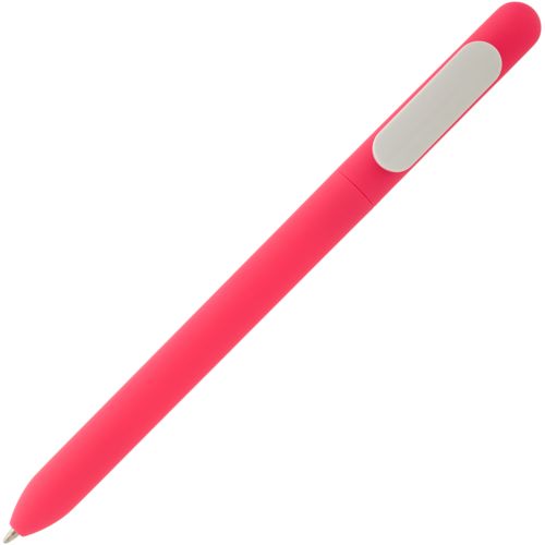 Ручка шариковая Swiper Soft Touch, розовая с белым Ручка шариковая Swiper Soft Touch, розовая с белым
