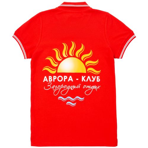 Рубашка поло Virma Stripes, красная