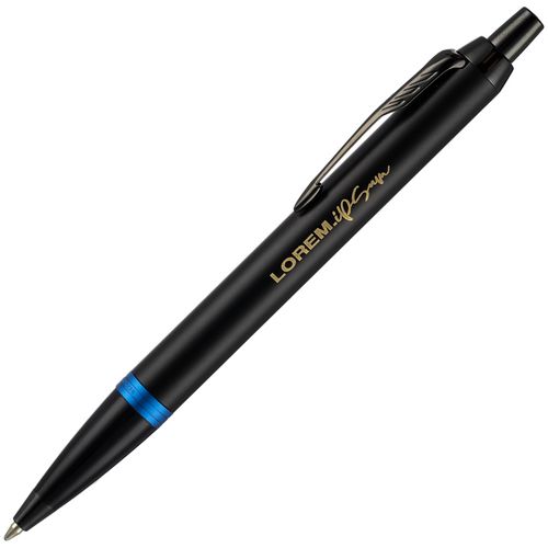 Ручка шариковая Parker IM Professionals Marine Blue BT, черная с синим