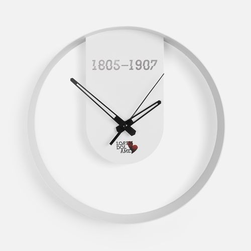 Часы Laconic, белые