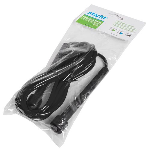 Скакалка Jump Fit, черная Скакалка Jump Fit, черная
