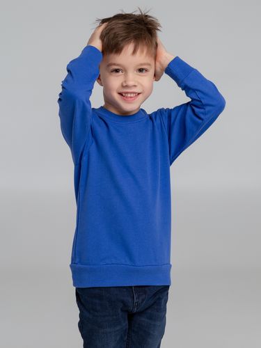 Свитшот детский Toima Kids, ярко-синий Свитшот детский Toima Kids, ярко-синий
