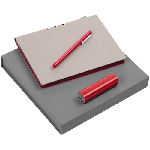 Набор Flexpen Energy, серебристо-красный Набор Flexpen Energy, серебристо-красный