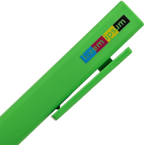 Ручка шариковая Swiper SQ Soft Touch, зеленая