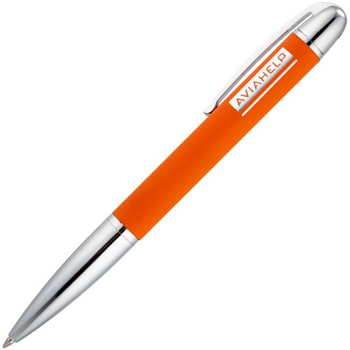 Ручка шариковая Arc Soft Touch, оранжевая