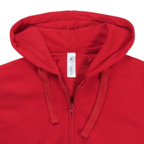 Толстовка женская Hooded Full Zip красная Толстовка женская Hooded Full Zip красная
