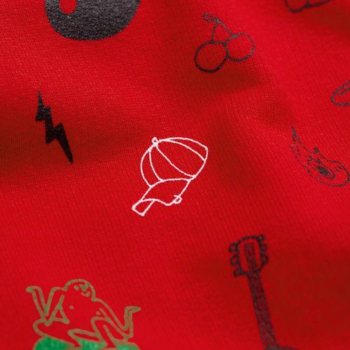 Свитшот унисекс Columbia, красный