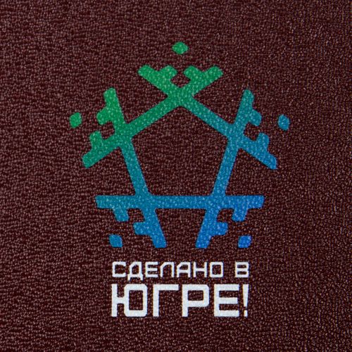 Папка адресная Lederin, бордовая
