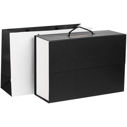 Коробка Case Duo, белая с черным Коробка Case Duo, белая с черным