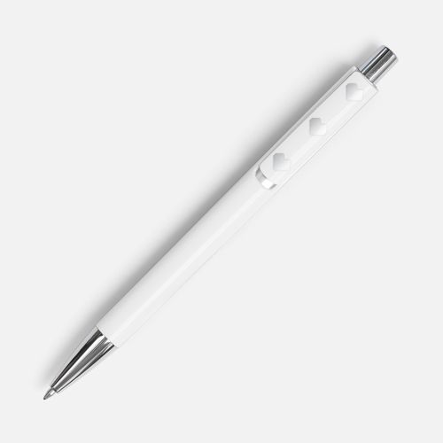 Ручка шариковая Dominanta Color, белая