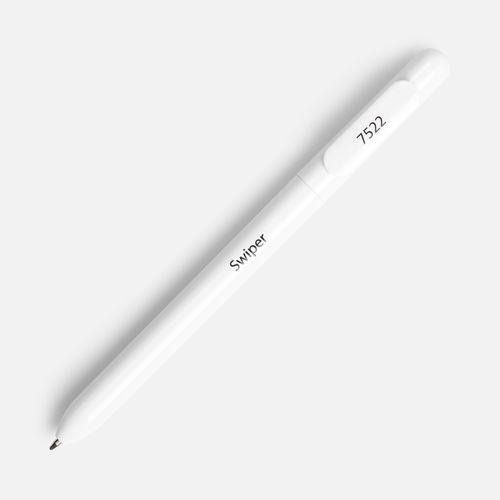 Ручка шариковая Swiper, белая