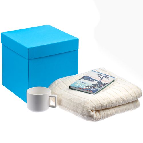 Коробка Cube, L, голубая Коробка Cube, L, голубая