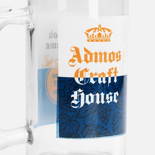 Пивная кружка для сублимационной печати Barbucks