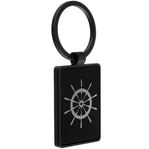Брелок Gun Metal Rectangle, графитовый