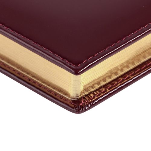Ежедневник Luxe, недатированный, бордовый Ежедневник Luxe, недатированный, бордовый