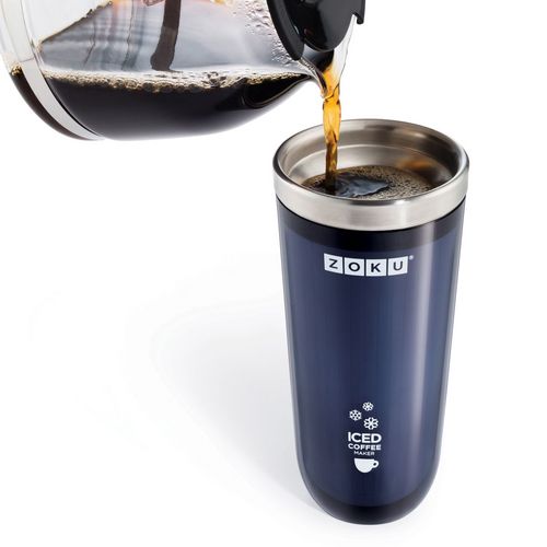 Стакан для охлаждения напитков Iced Coffee Maker, красный Стакан для охлаждения напитков Iced Coffee Maker, красный