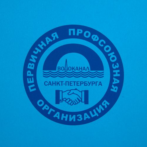 Пакет бумажный Porta L, голубой