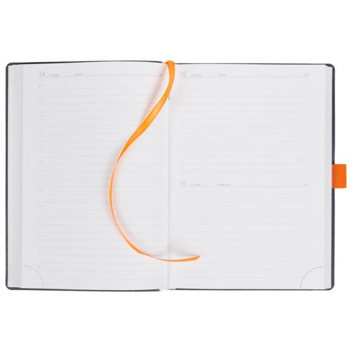 Ежедневник Flex Brand, датированный, оранжевый Ежедневник Flex Brand, датированный, оранжевый