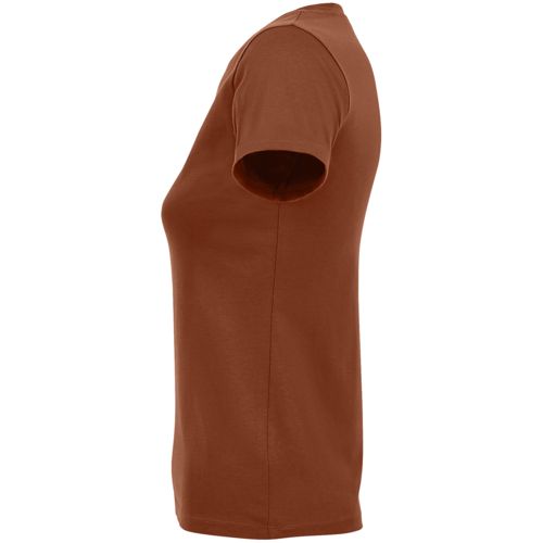 Футболка женская Regent Fit Women, коричневая (терракотовая) Футболка женская Regent Fit Women, коричневая (терракотовая)