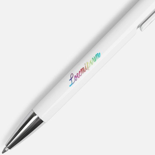 Ручка шариковая Dominanta Color, белая