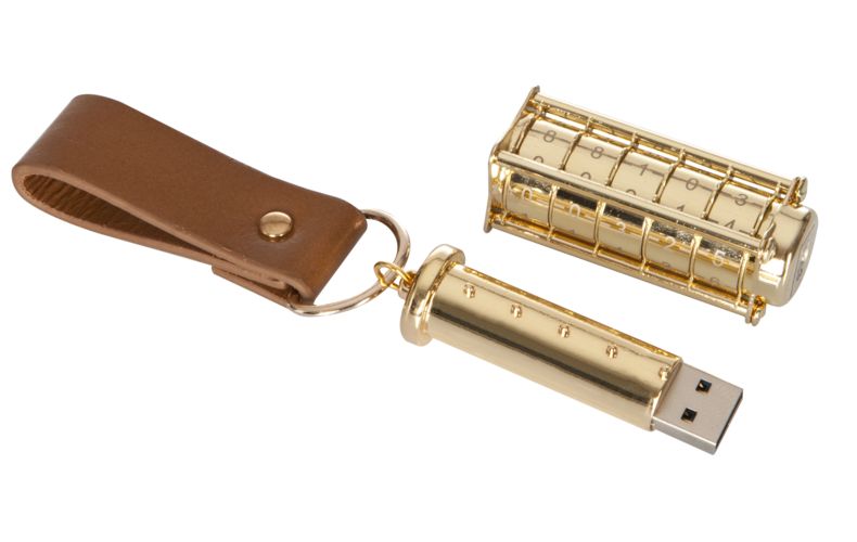 Флешка «Криптекс»®, Gold limited edition, 64 Гб Флешка «Криптекс»®, Gold limited edition, 64 Гб