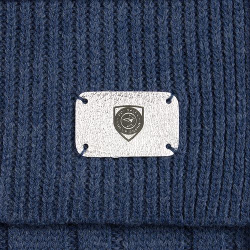 Шарф Heat Trick, синий меланж