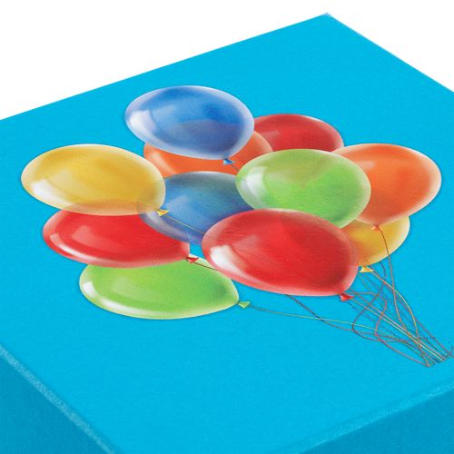 Коробка Cube, M, голубая