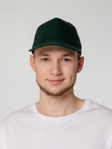 Бейсболка Unit Standard, зеленая Бейсболка Unit Standard, зеленая