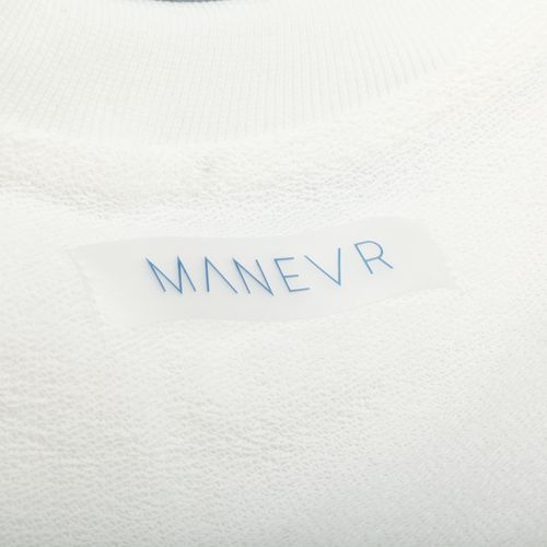 Свитшот оверсайз унисекс Vozduh, молочно-белый Свитшот оверсайз унисекс Vozduh, молочно-белый