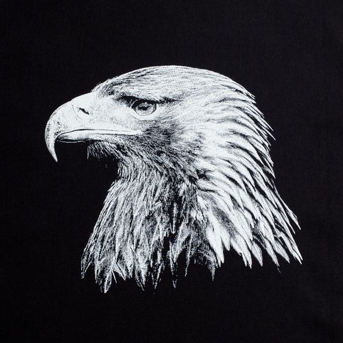 Холщовая сумка Like an Eagle, черная Холщовая сумка Like an Eagle, черная